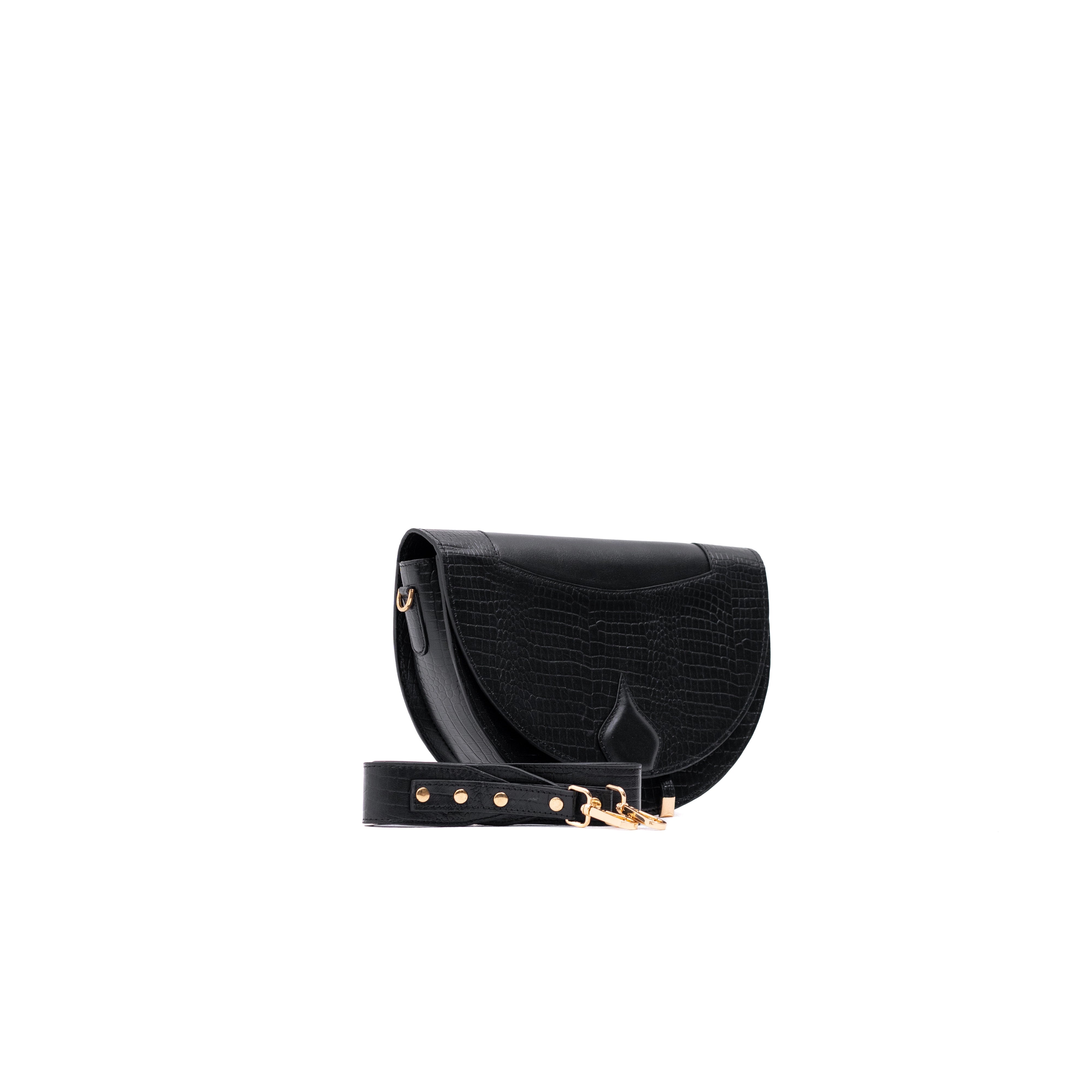 Croco Cross Body Bag